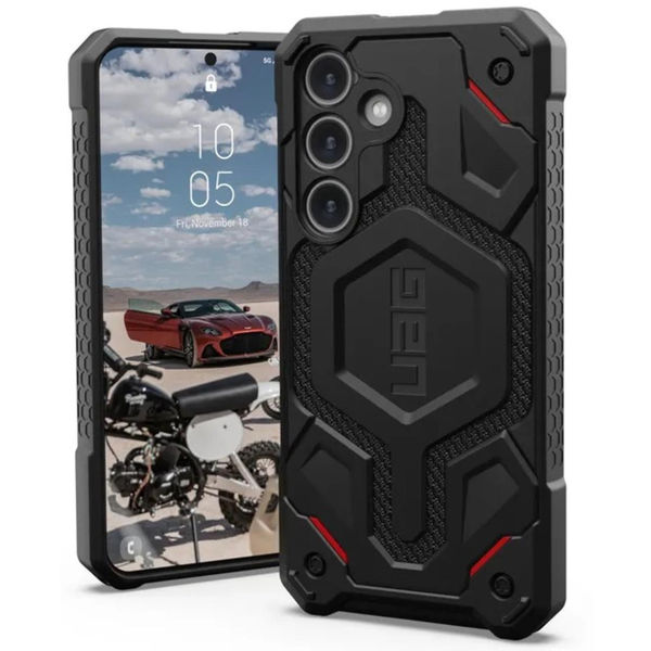 UAG - Monarch Pro MagSafe - Samsung Galaxy S24 - Kevlar Black