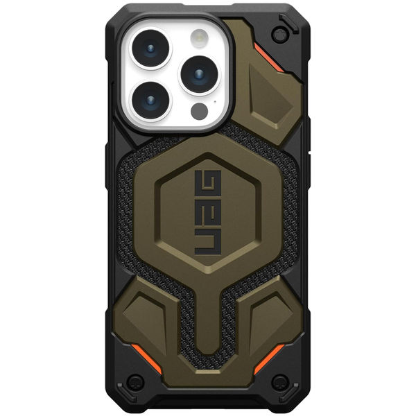 UAG - Monarch Pro MagSafe - iPhone 15 Pro - Kevlar Element Green