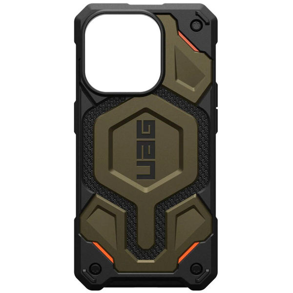UAG - Monarch Pro MagSafe - iPhone 15 Pro - Kevlar Element Green