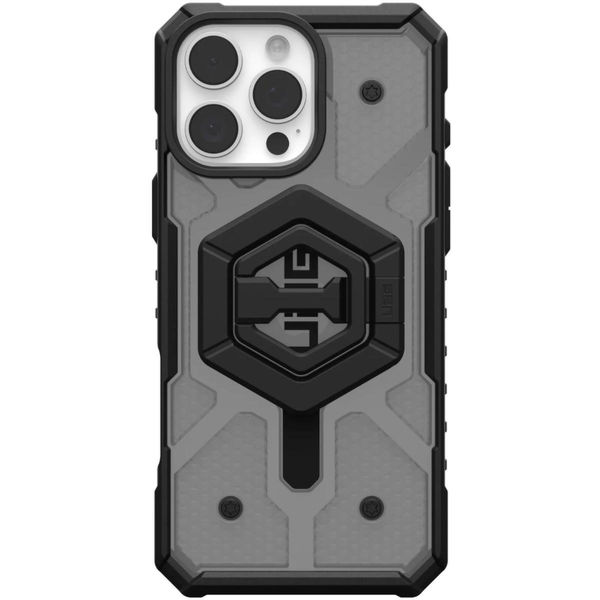 UAG - Pathfinder Clear MagSafe - iPhone 16 Pro Max - Ash / Black Stand
