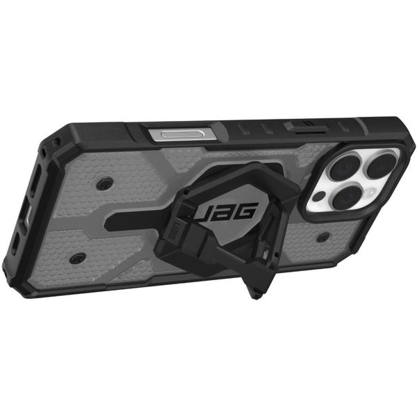 UAG - Pathfinder Clear MagSafe - iPhone 16 Pro Max - Ash / Black Stand