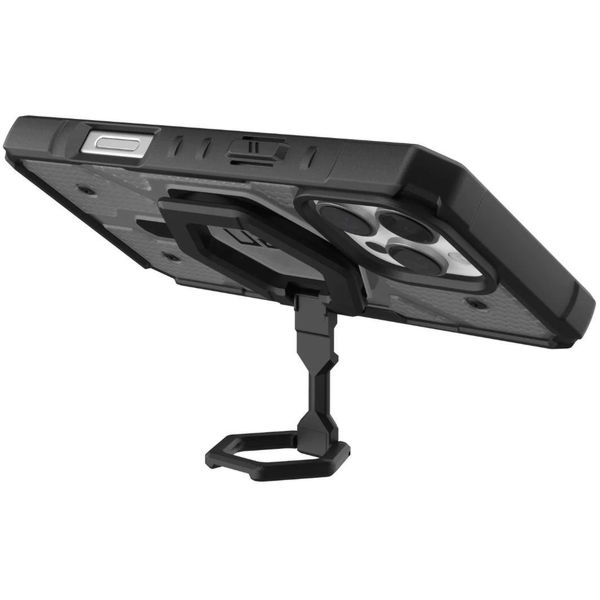 UAG - Pathfinder Clear MagSafe - iPhone 16 Pro Max - Ash / Black Stand