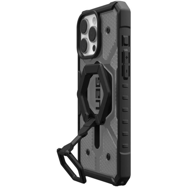 UAG - Pathfinder Clear MagSafe - iPhone 16 Pro Max - Ash / Black Stand