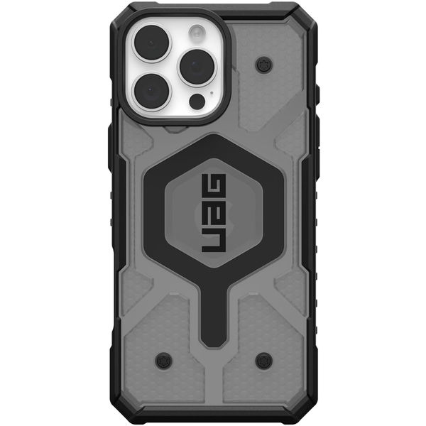 UAG - Pathfinder Clear MagSafe - iPhone 16 Pro Max - Ash / Black Stand