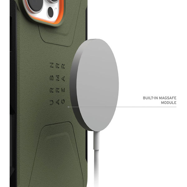 UAG - Civilian MagSafe - iPhone 16 Pro - Olive Drab