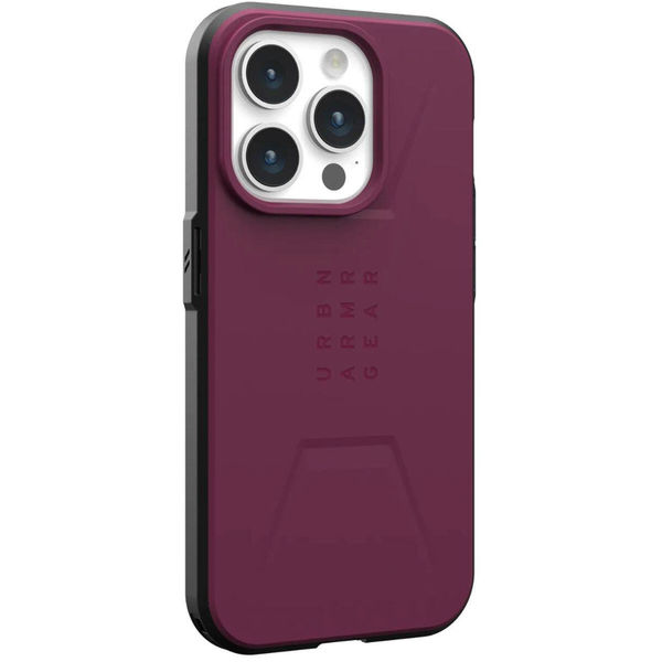 UAG - Civilian MagSafe - iPhone 15 Pro - Bordeaux