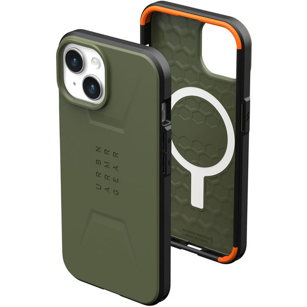 UAG - Civilian MagSafe - iPhone 15 Plus - Olive Drab