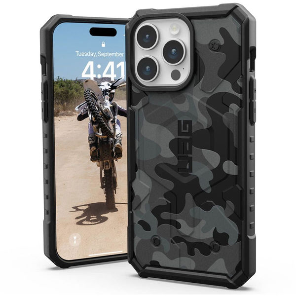 UAG - Pathfinder SE MagSafe - iPhone 15 Pro - Midnight Camo