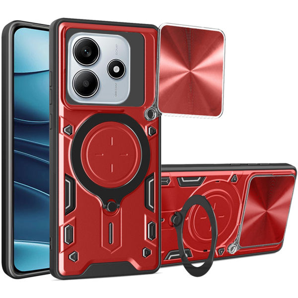 Techsuit - CamGuard Pro - Xiaomi Redmi Note 14 5G - Red