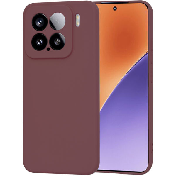 Techsuit - SoftFlex - Xiaomi 15 - Plum Red