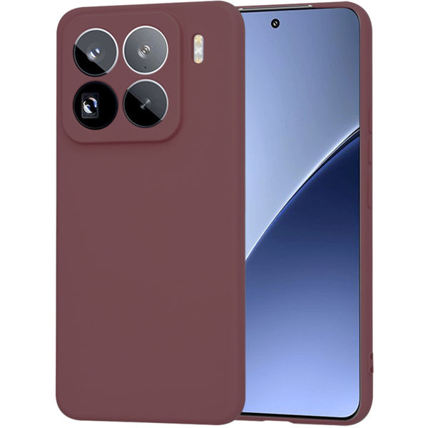 Techsuit - SoftFlex - Xiaomi 15 Pro - Plum Red