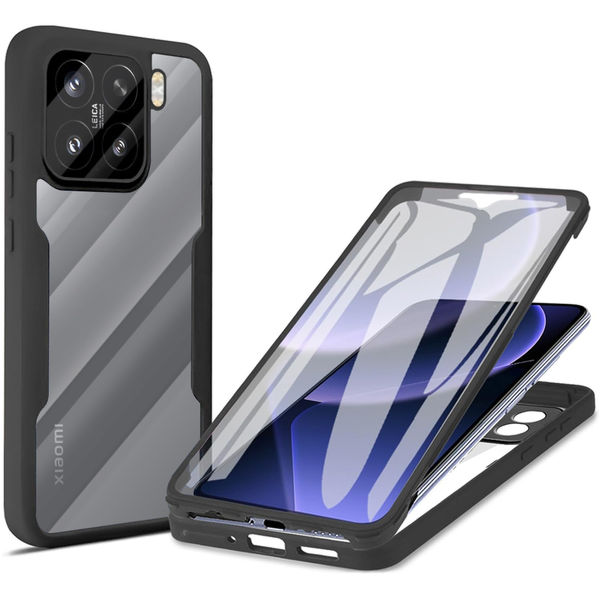 Techsuit - ColorVerse 360 Series + Screen Protector - Xiaomi 15 - Black