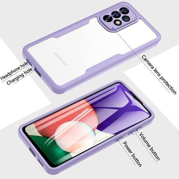 Techsuit - ColorVerse 360 Series + Screen Protector - Xiaomi 15 - Purple
