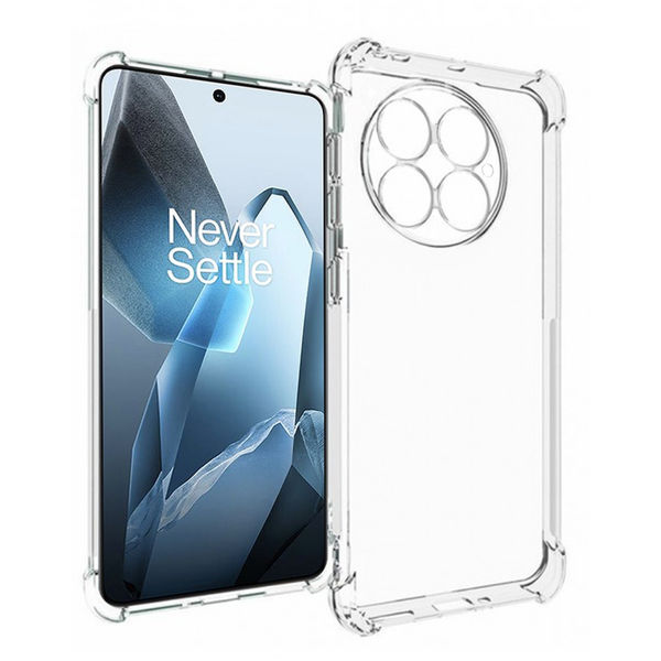 Techsuit - Shockproof Clear Silicone - OnePlus 13 - Clear