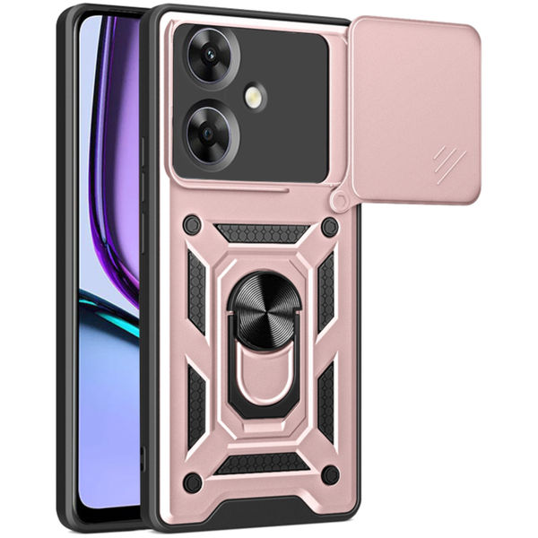 Techsuit - CamShield Series - Realme Note 60 - Rose Gold