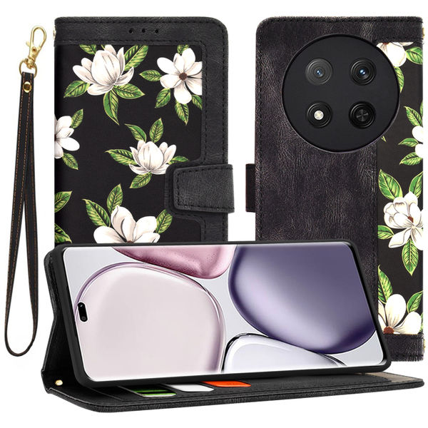 Techsuit - FlipCraft - Honor Magic7 Lite / X9c - Flowers of the Dawn