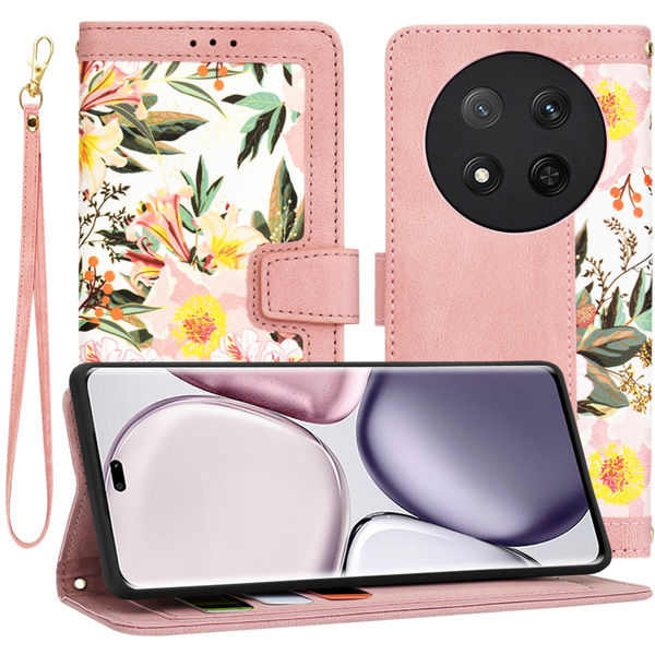 Techsuit - FlipCraft - Honor Magic7 Lite / X9c - Sweetheart Pink