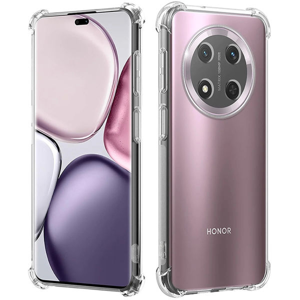 Techsuit - Shockproof Clear Silicone - Honor Magic7 Lite / X9c - Clear