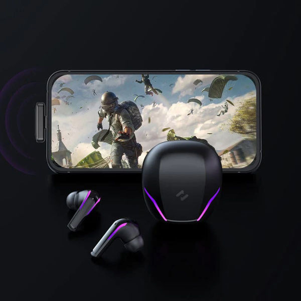 Havit - Wireless Earbuds (TW970) - for Gaming, with Dongle, Bluetooth 5.3, RGB, Type-C, 400mAh - White