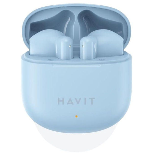 Havit - Wireless Earbuds (TW976) - with Microphone, Bluetooth 5.3, True Wireless Stereo, Type-C, 300mAh - Blue