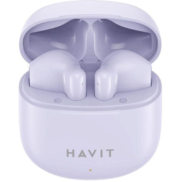 Havit - Wireless Earbuds (TW976) - with Microphone, Bluetooth 5.3, True Wireless Stereo, Type-C, 300mAh - Purple