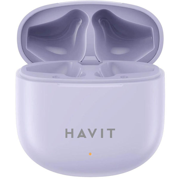 Havit - Wireless Earbuds (TW976) - with Microphone, Bluetooth 5.3, True Wireless Stereo, Type-C, 300mAh - Purple