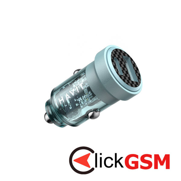 Havit - Car charger (CC2016) - Type-C, USB, PD30W, 3A - Blue