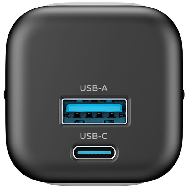 Havit - Wall Charger (UC220 EU) - USB, Type-C, GaN, 20W - Black / Gray