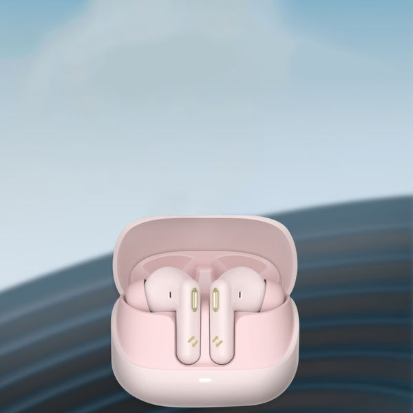 Havit - Wireless Earbuds (TW906 Pro) - Bluetooth 5.3, with Microphone, TWS, ANC, Type-C, 300mAh - Pink