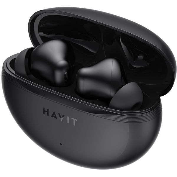Havit - Wireless Earbuds (TW986) - In-ear, Bluetooth 5.4, with Microphone, TWS, ENC, Type-C, 400mAh - Black