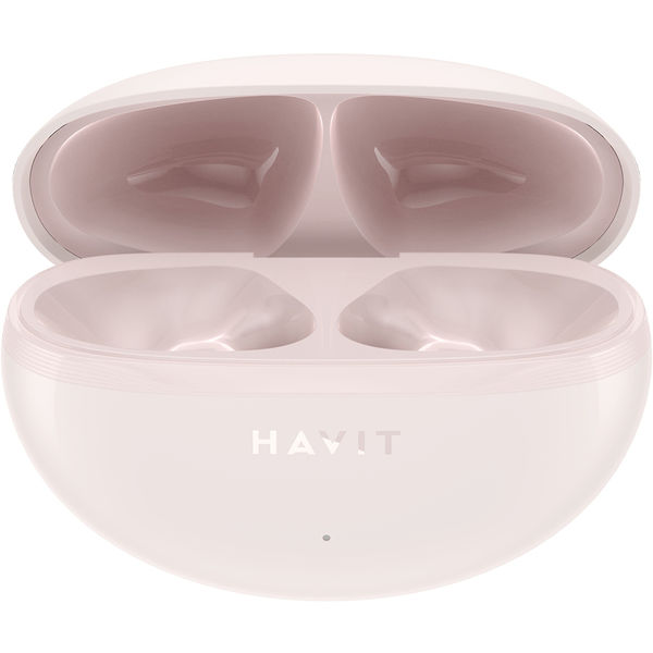 Havit - Wireless Earbuds (TW986) - In-ear, Bluetooth 5.4, with Microphone, TWS, ENC, Type-C, 400mAh - Pink