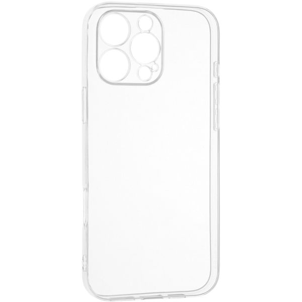 Techsuit - Clear Silicone - iPhone 16 Pro Max - Transparent