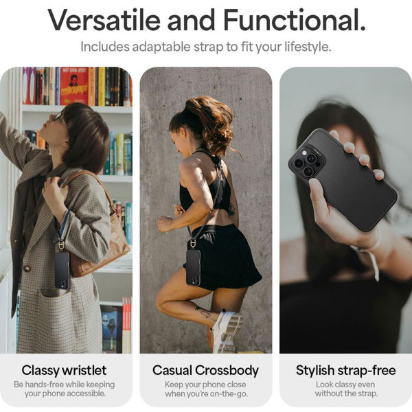 Spigen - Cyrill Kajuk Classic Charm MagSafe - iPhone 16 Pro - Black