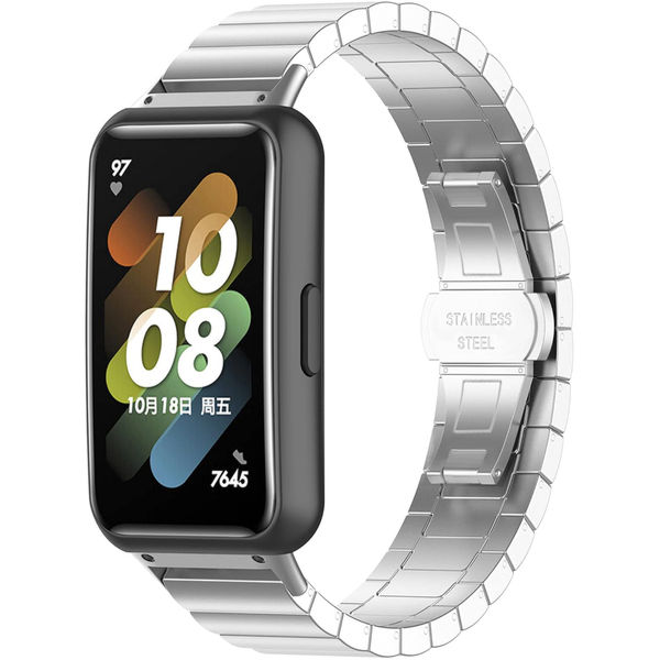 Techsuit - Watchband QuickFit 26mm (W012) - Garmin Fenix 3/3 HR/5X/5X Plus/6X/6X Pro/7X/7X Pro Solar - Silver