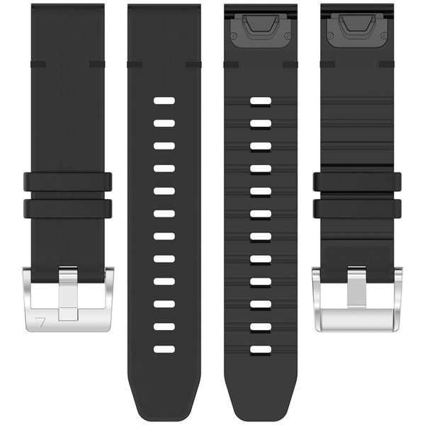 Techsuit - Watchband QuickFit 20mm (W071) - Instinct 2S/2S Solar/Approach S70 42mm/fenix 7S Pro Sapphire Solar - Black
