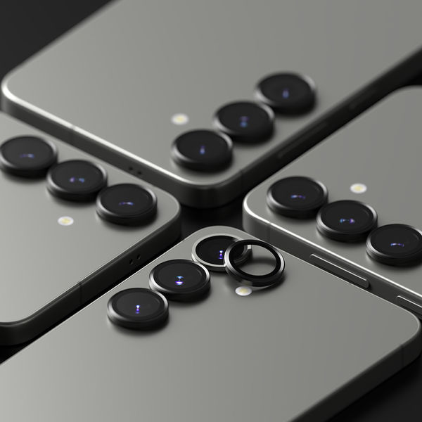 Ringke - Camera Lens Frame Glass - Samsung Galaxy S25 Plus - Black