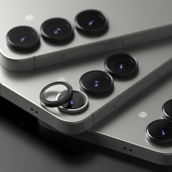 Ringke - Camera Lens Frame Glass - Samsung Galaxy S25 Plus - Black