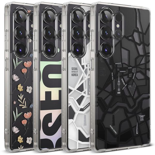 Ringke - Fusion Design - Samsung Galaxy S25 Ultra - Dry Flowers