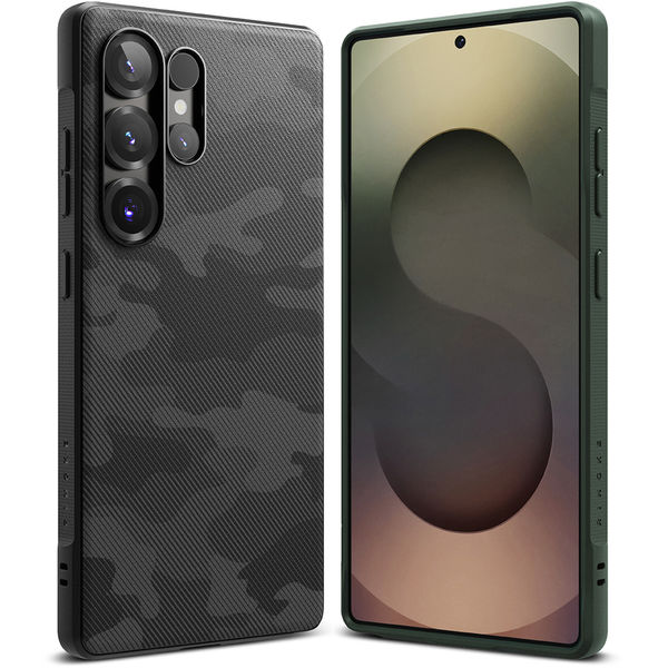 Ringke - Onyx Design - Samsung Galaxy S25 Ultra - Camo Black