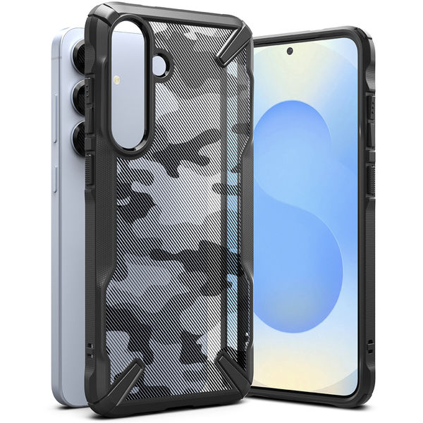 Ringke - Fusion X Design - Samsung Galaxy S25 Plus - Camo Black
