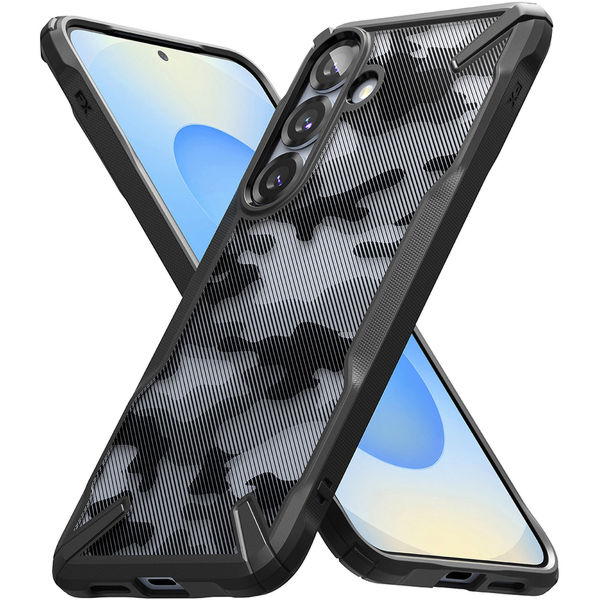 Ringke - Fusion X Design - Samsung Galaxy S25 Plus - Camo Black