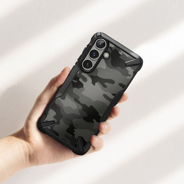 Ringke - Fusion X Design - Samsung Galaxy S25 Plus - Camo Black