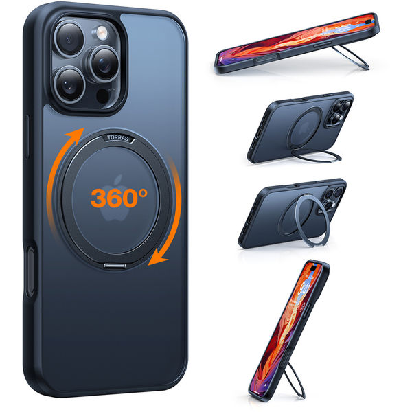 Torras - Ostand Pro Series - iPhone 16 Pro - Black