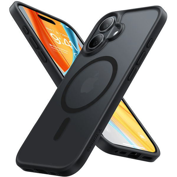 Torras - Guardian Magnetic Series - iPhone 16 - Black