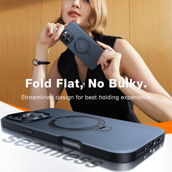 Torras - Ostand Spin Series - iPhone 16 Pro Max - Black