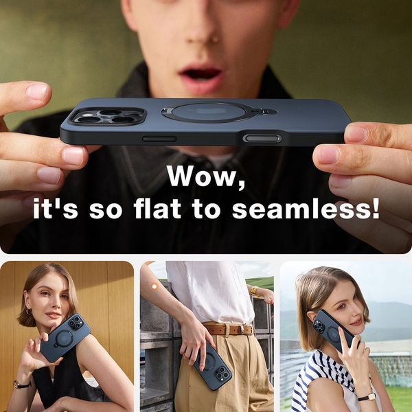 Torras - Ostand Spin Series - iPhone 16 Pro Max - Black