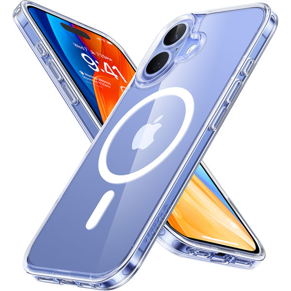 Torras - Diamond MagSafe Series - iPhone 16 - Clear