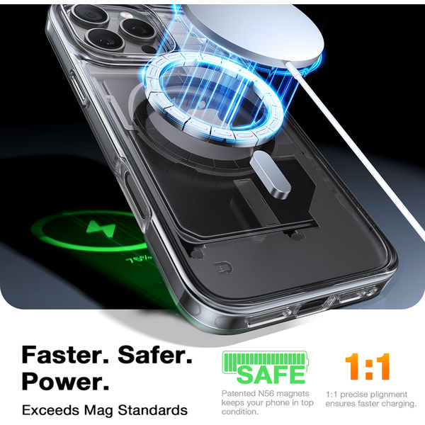 Torras - Diamond MagSafe Series - iPhone 16 Pro Max - Clear