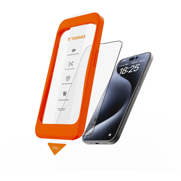 Torras - GlassGo Install Master - iPhone 16 Pro - Black