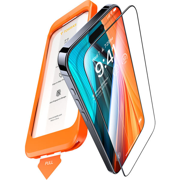 Torras - GlassGo Install Master - iPhone 16 Pro - Black